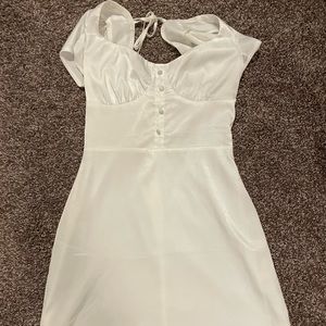 Tiger Mist white summer dress